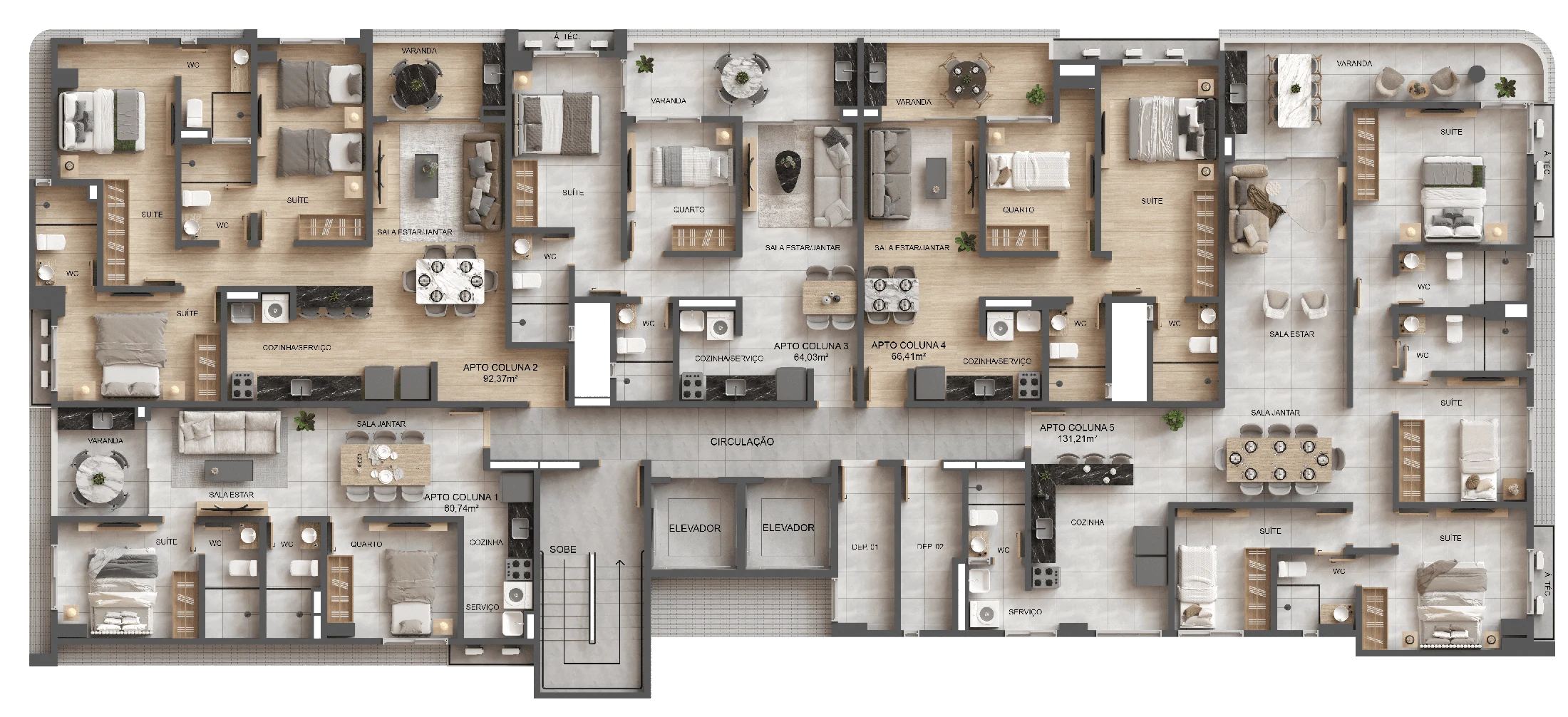 Planta do empreendimento