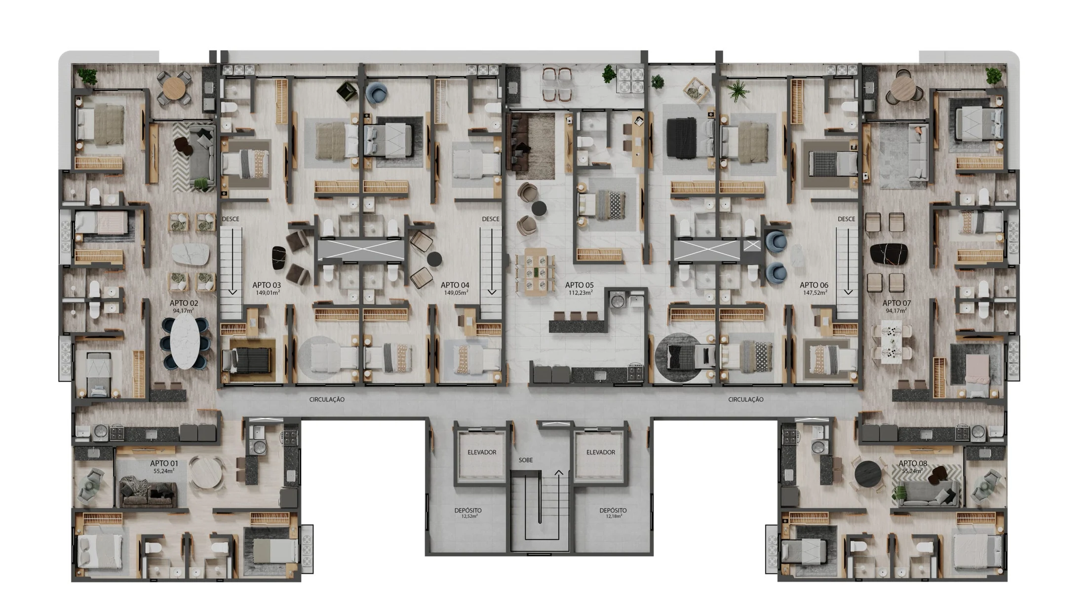 Planta do empreendimento