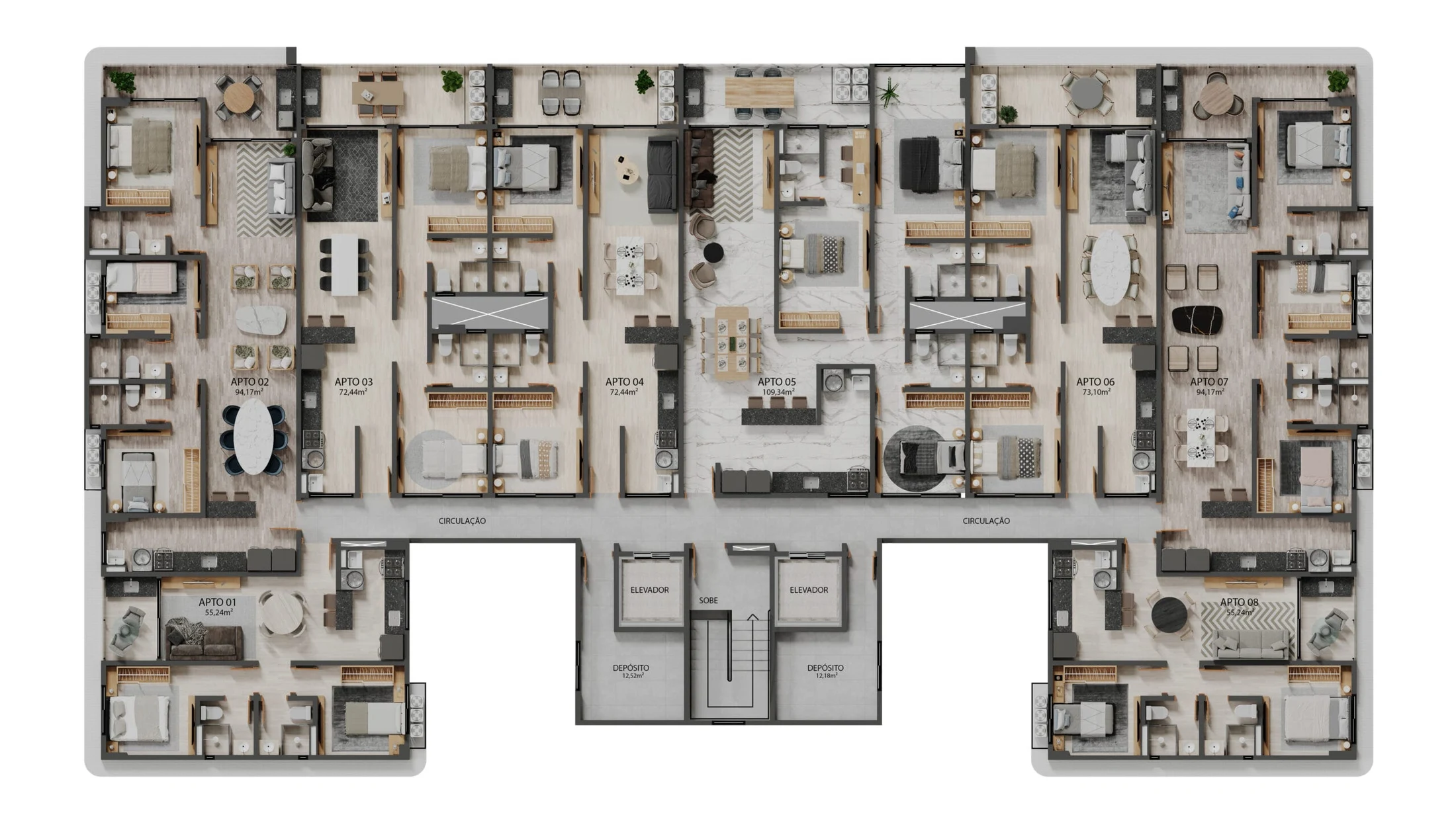 Planta do empreendimento