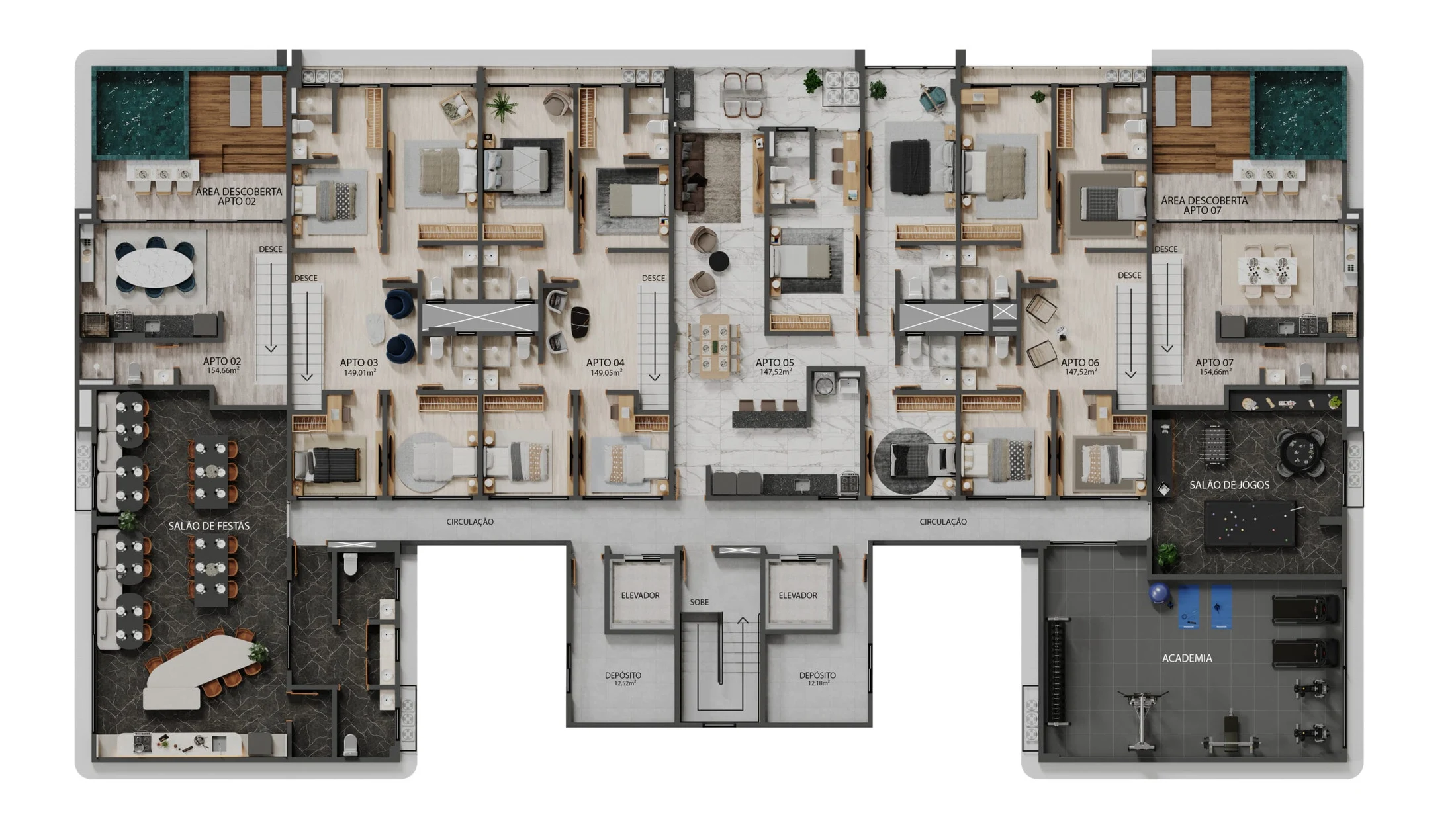 Planta do empreendimento