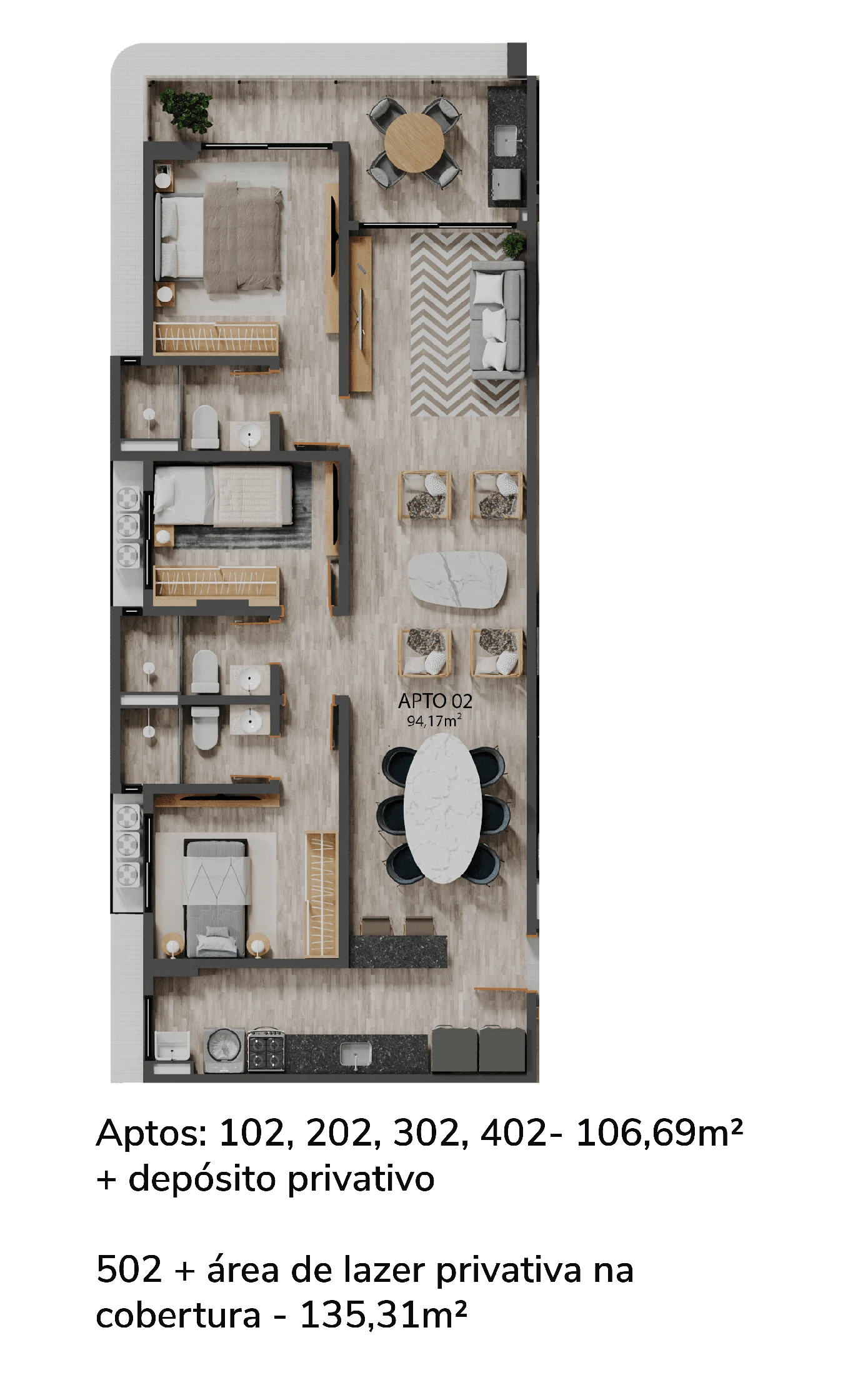 Planta do empreendimento