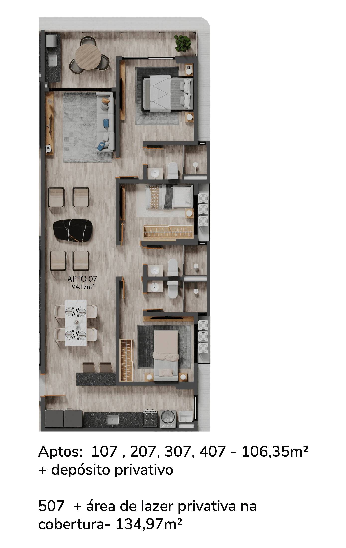 Planta do empreendimento