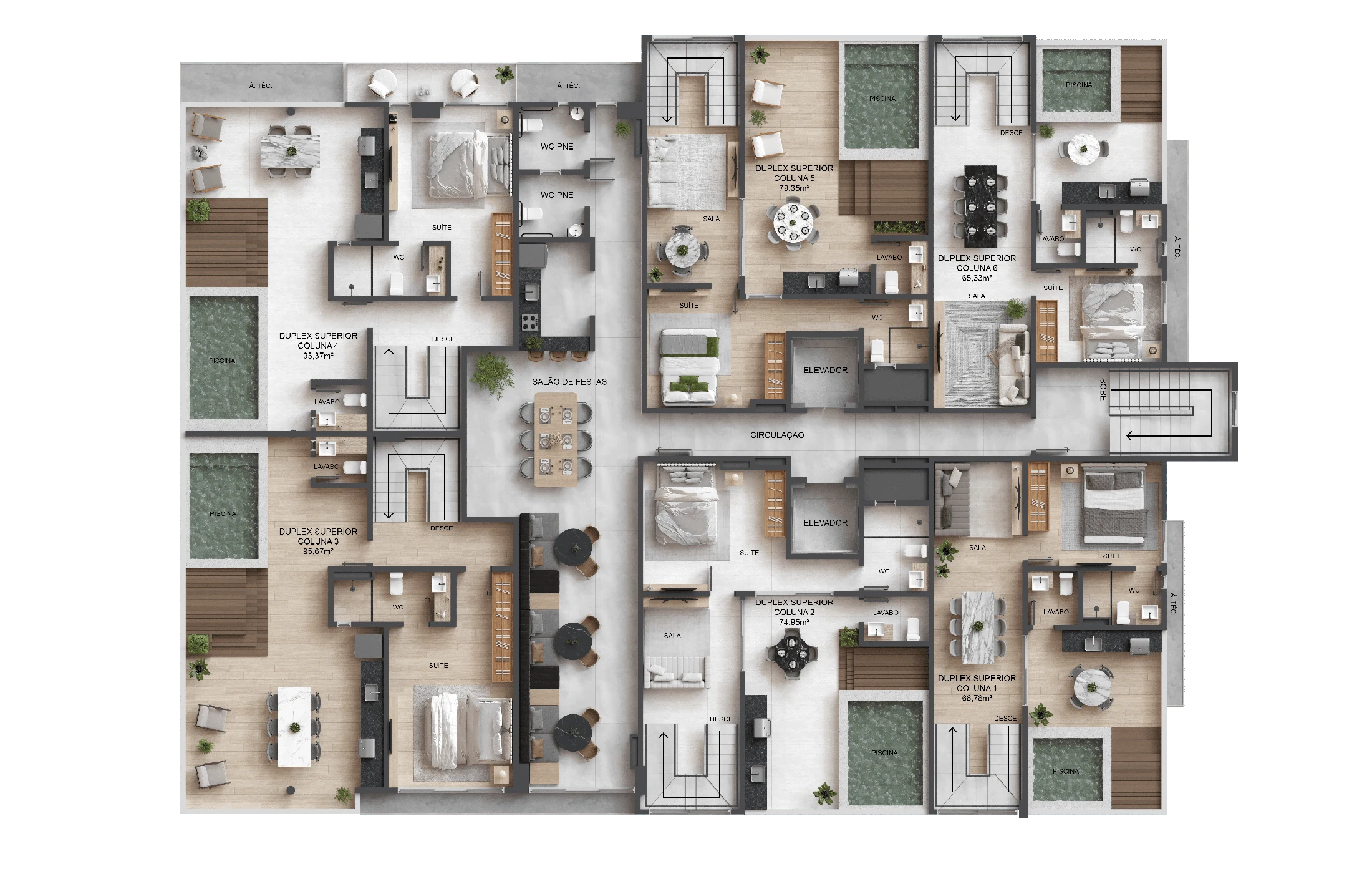 Planta do empreendimento