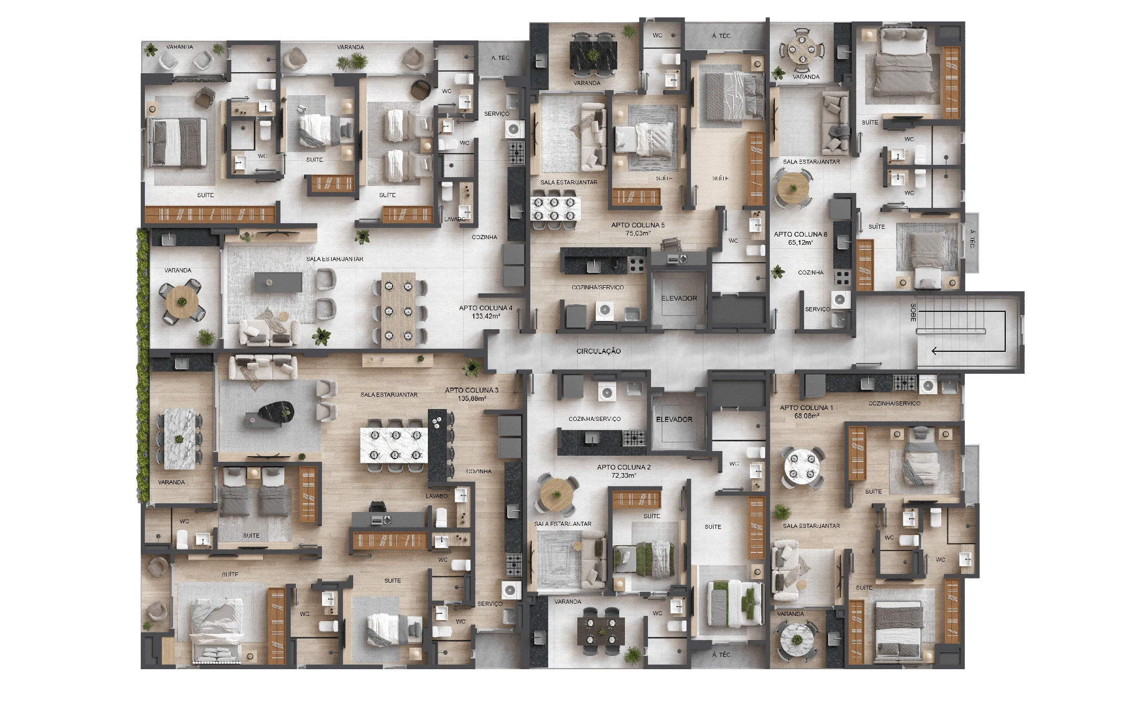 Planta do empreendimento