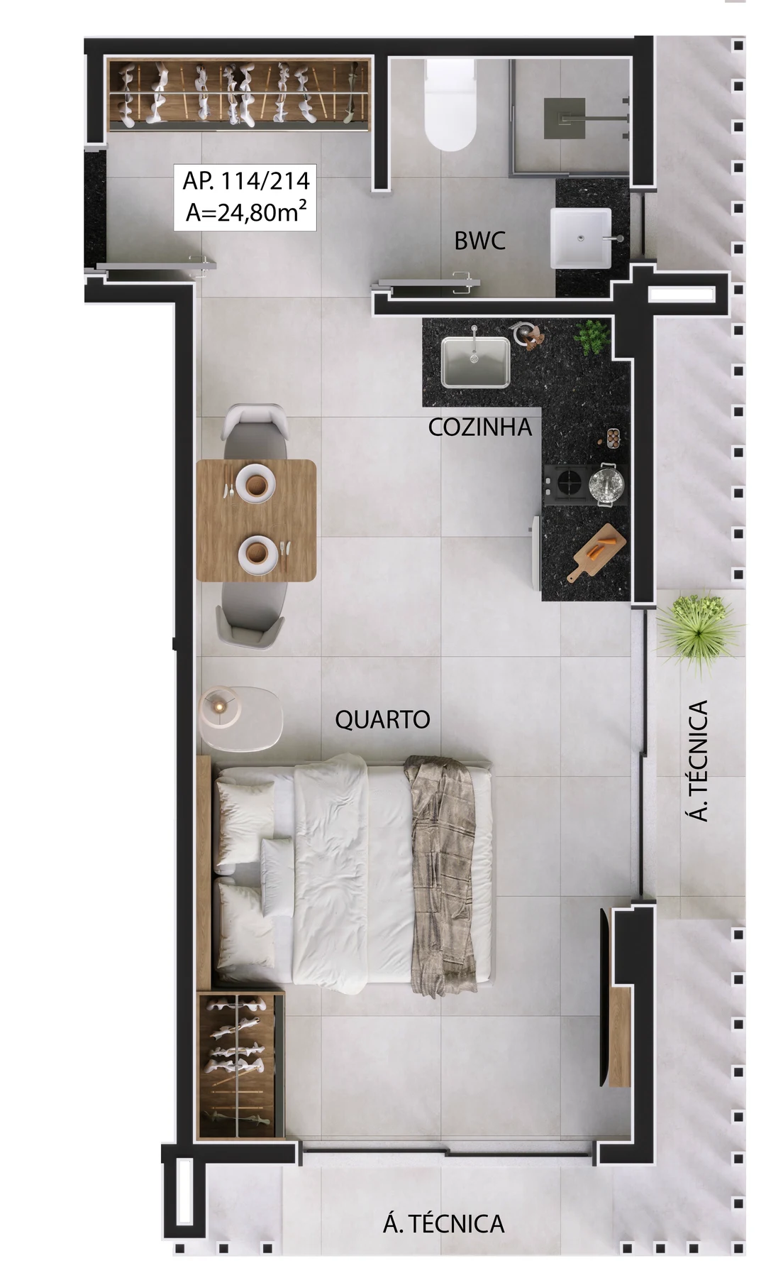Planta do empreendimento