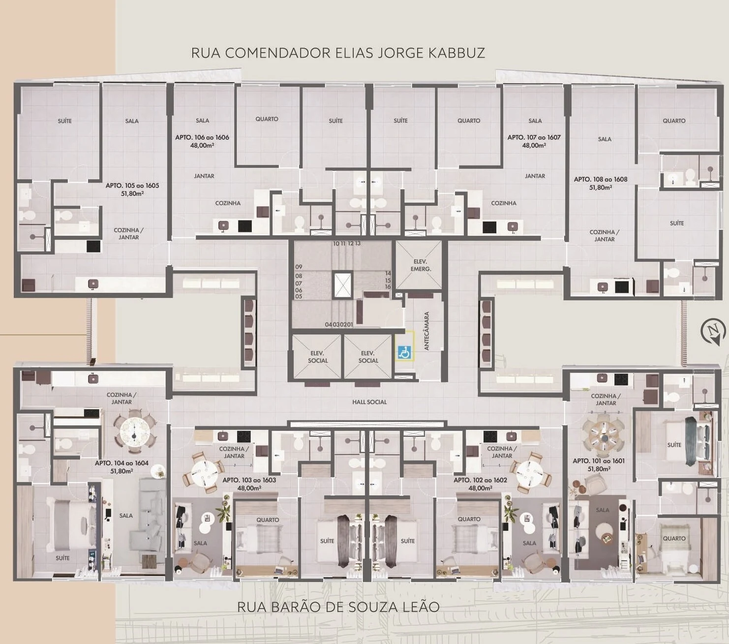 Planta do empreendimento