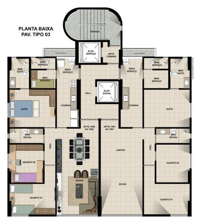 Planta do empreendimento