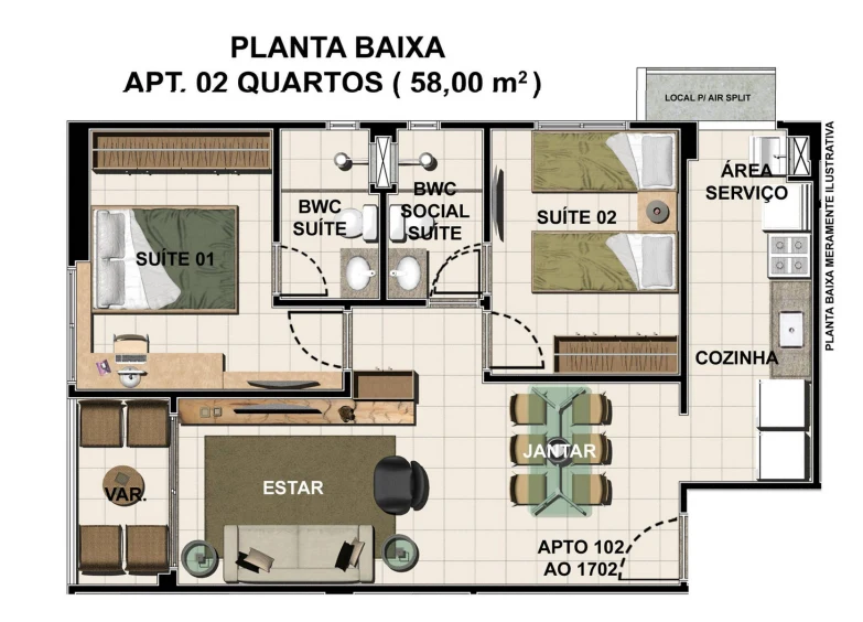 Planta do empreendimento