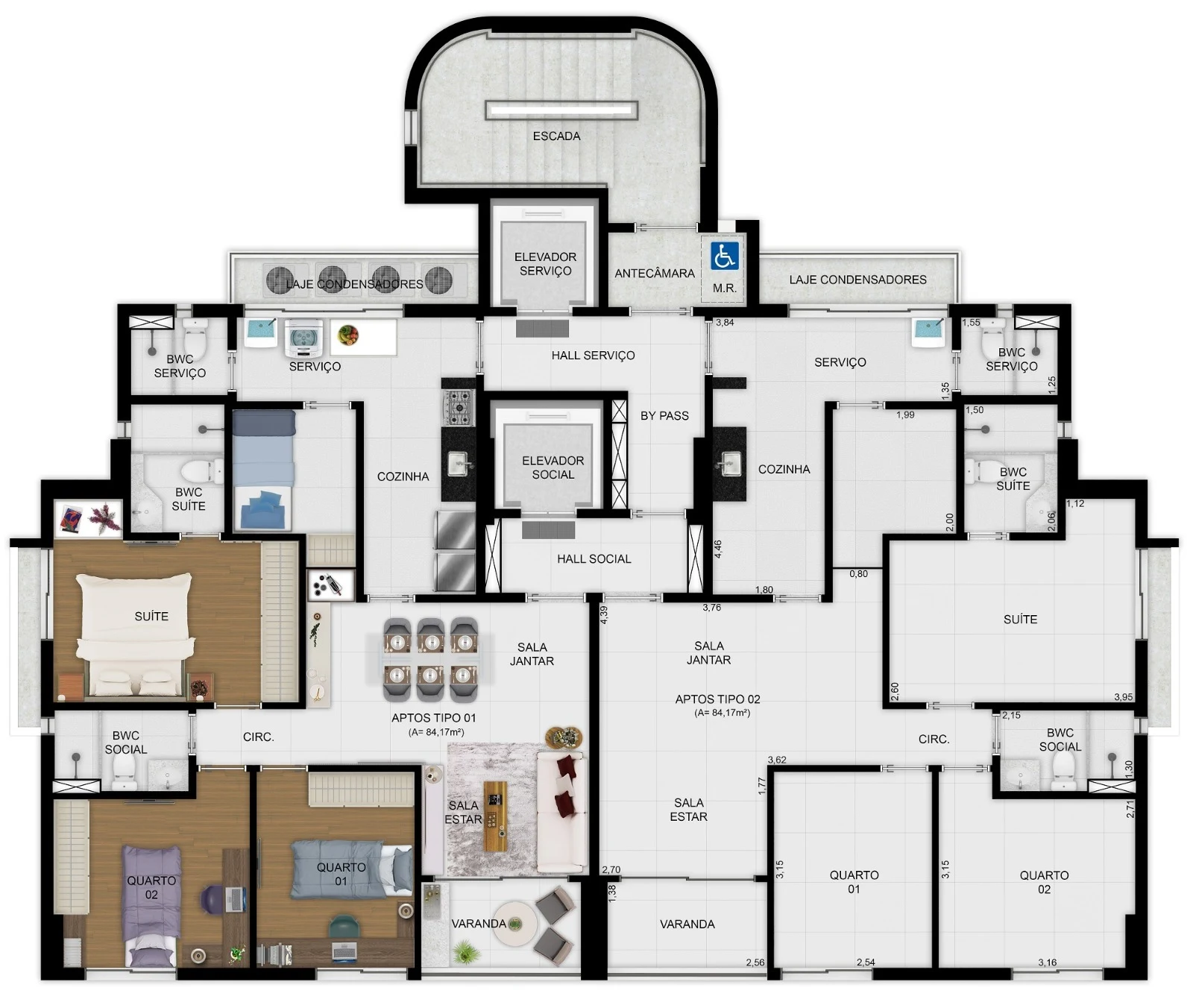 Planta do empreendimento