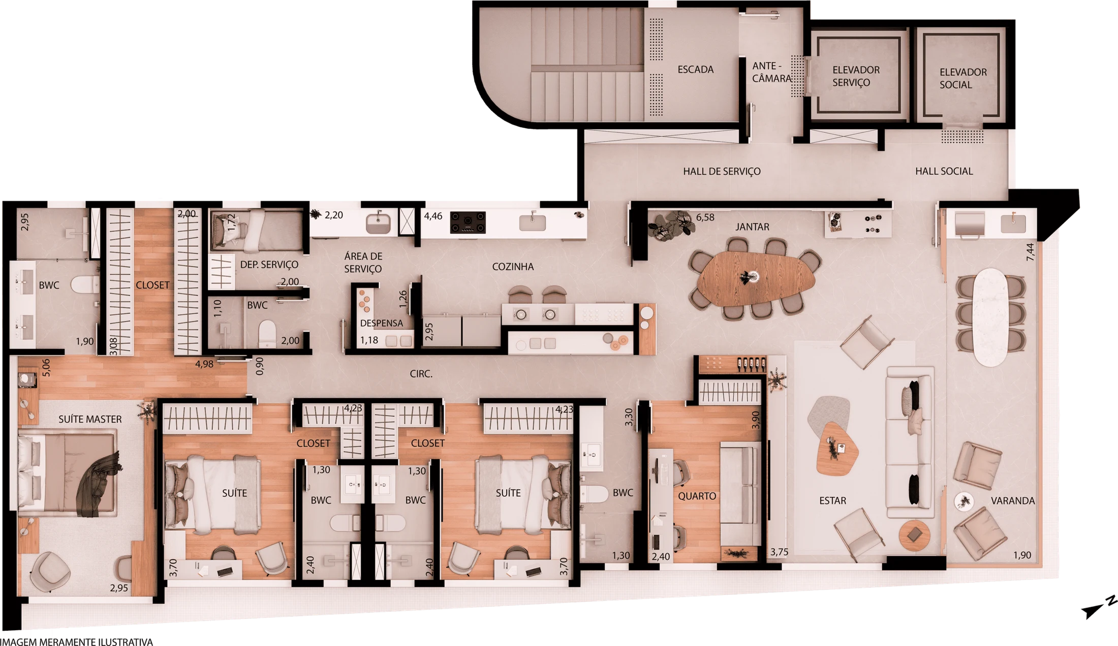 Planta do empreendimento
