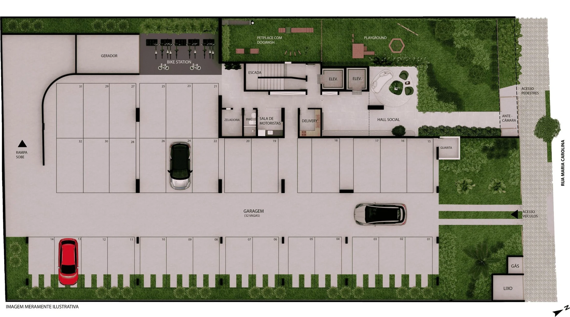 Planta do empreendimento