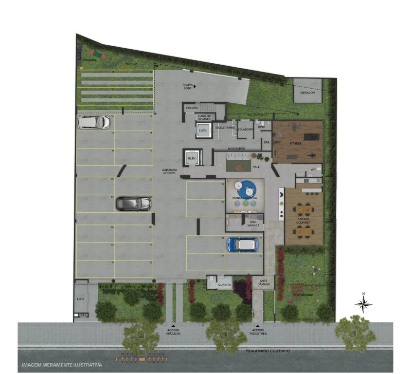 Planta do empreendimento