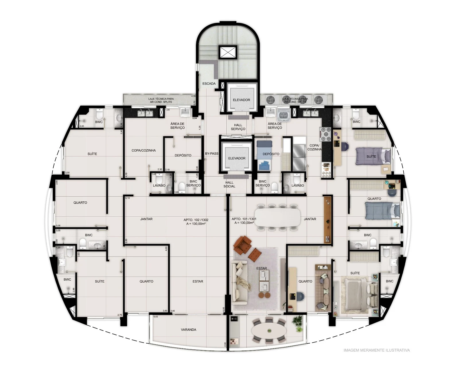 Planta do empreendimento