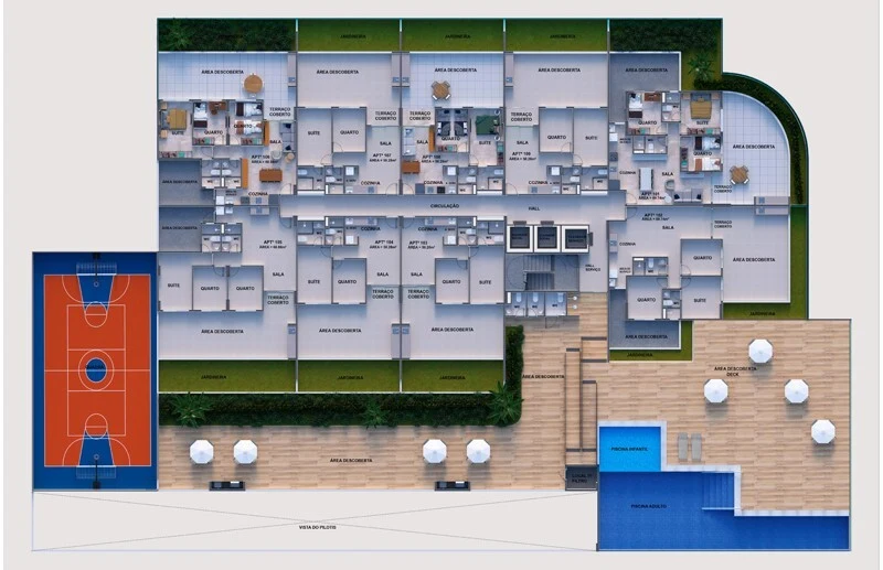 Planta do empreendimento