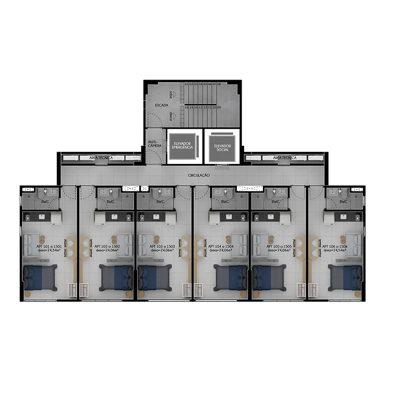 Planta do empreendimento