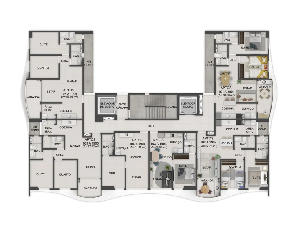 Planta do empreendimento