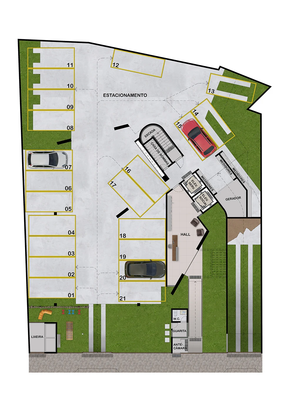 Planta do empreendimento