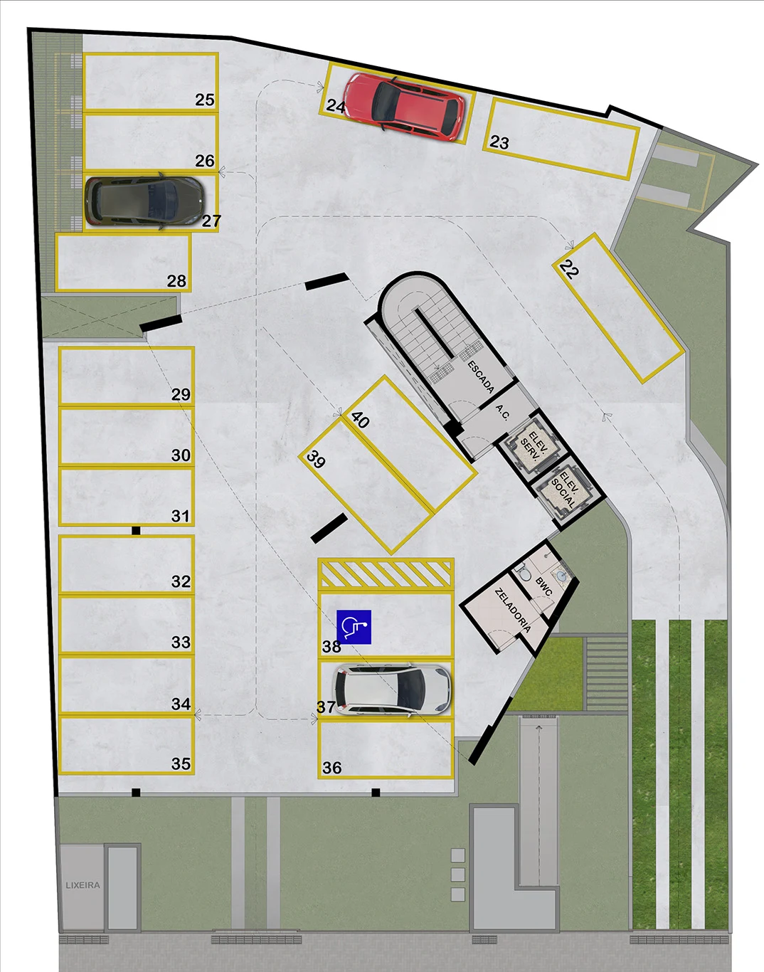 Planta do empreendimento