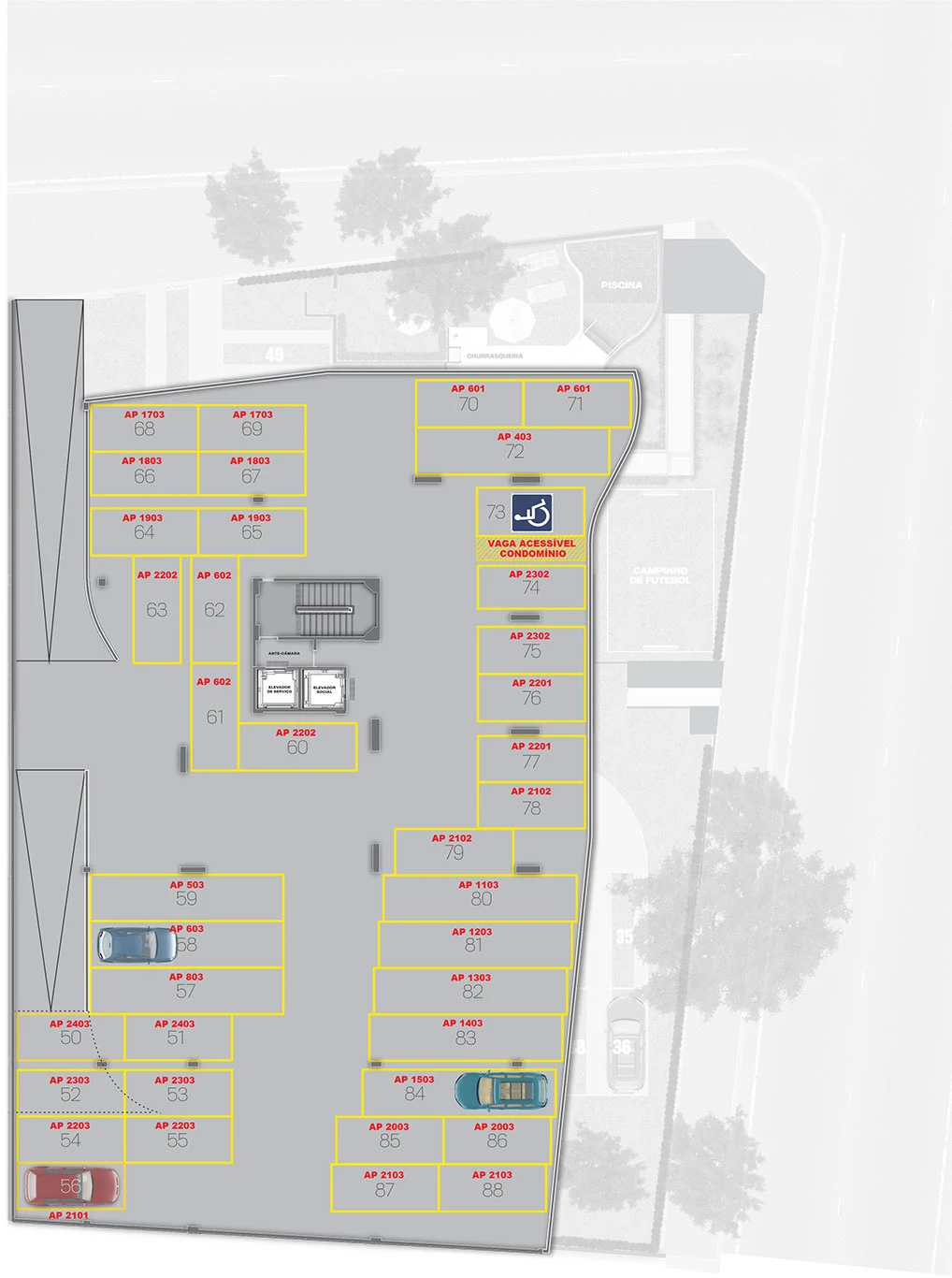 Planta do empreendimento