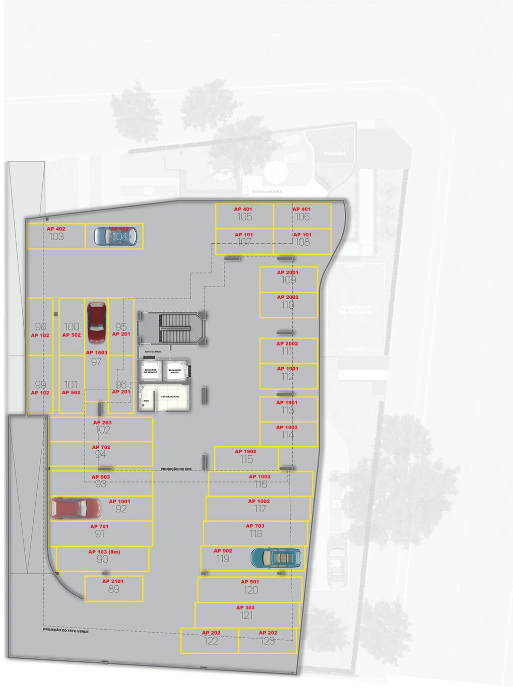 Planta do empreendimento