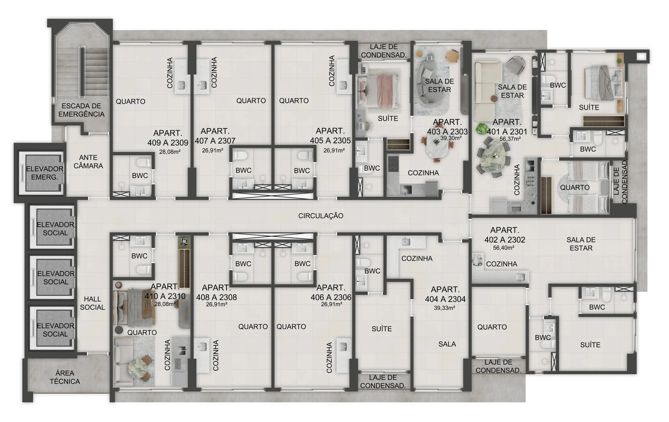 Planta do empreendimento