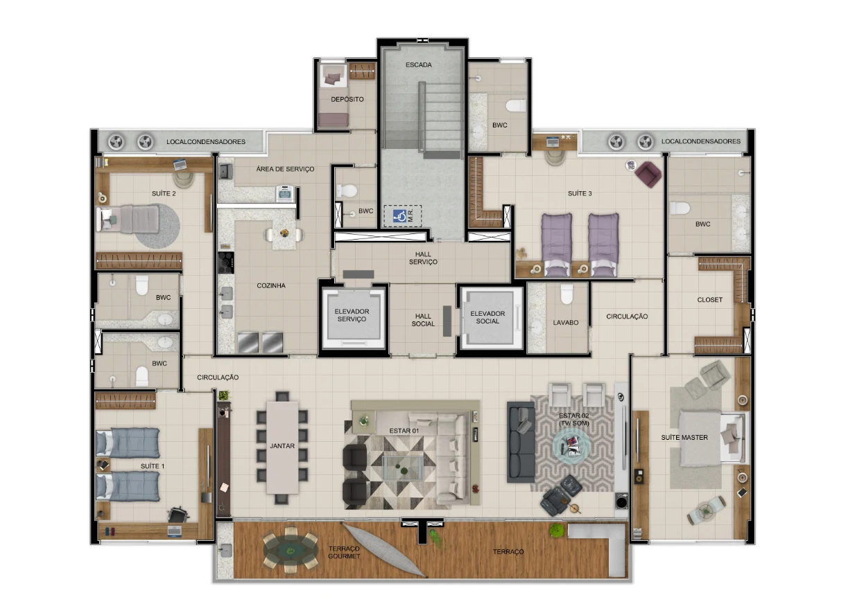 Planta do empreendimento