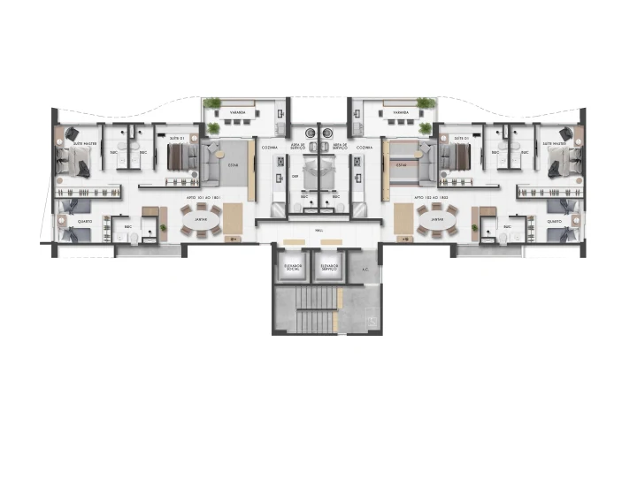 Planta do empreendimento