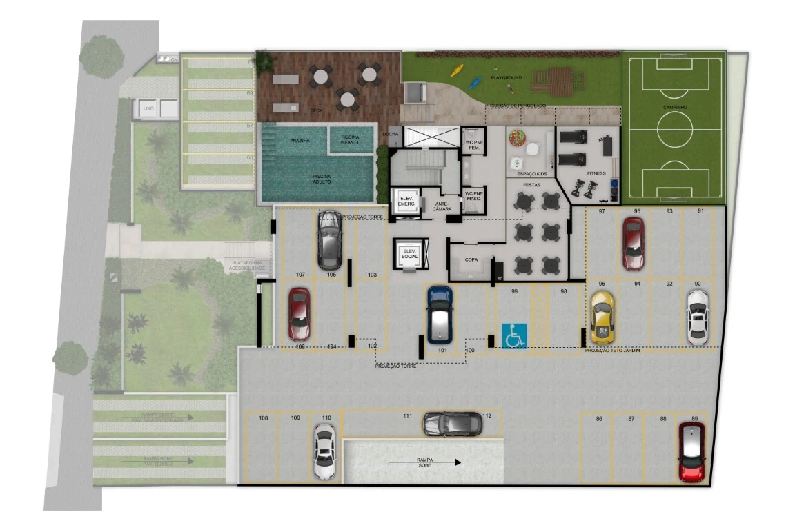 Planta do empreendimento