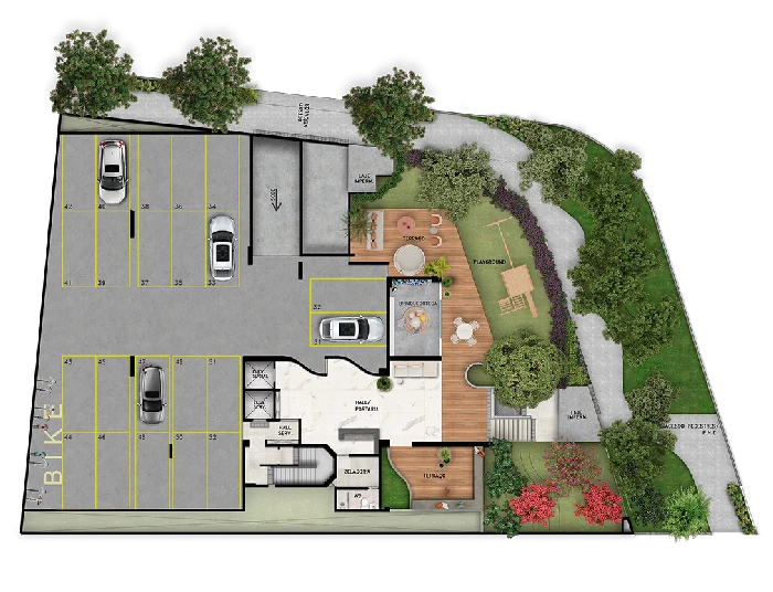 Planta do empreendimento