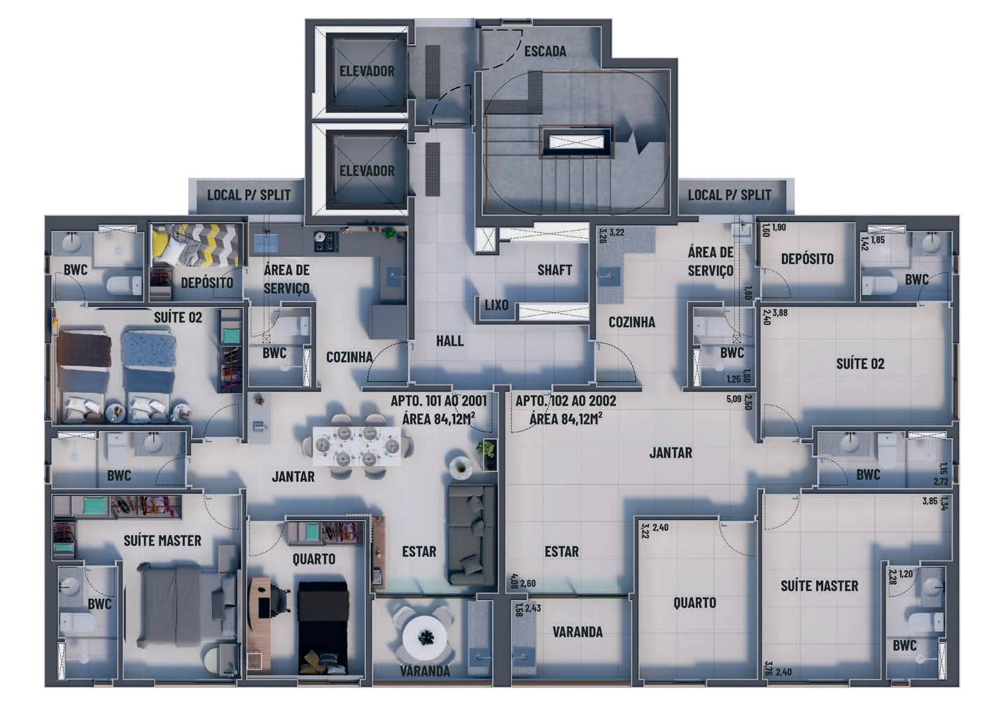 Planta do empreendimento