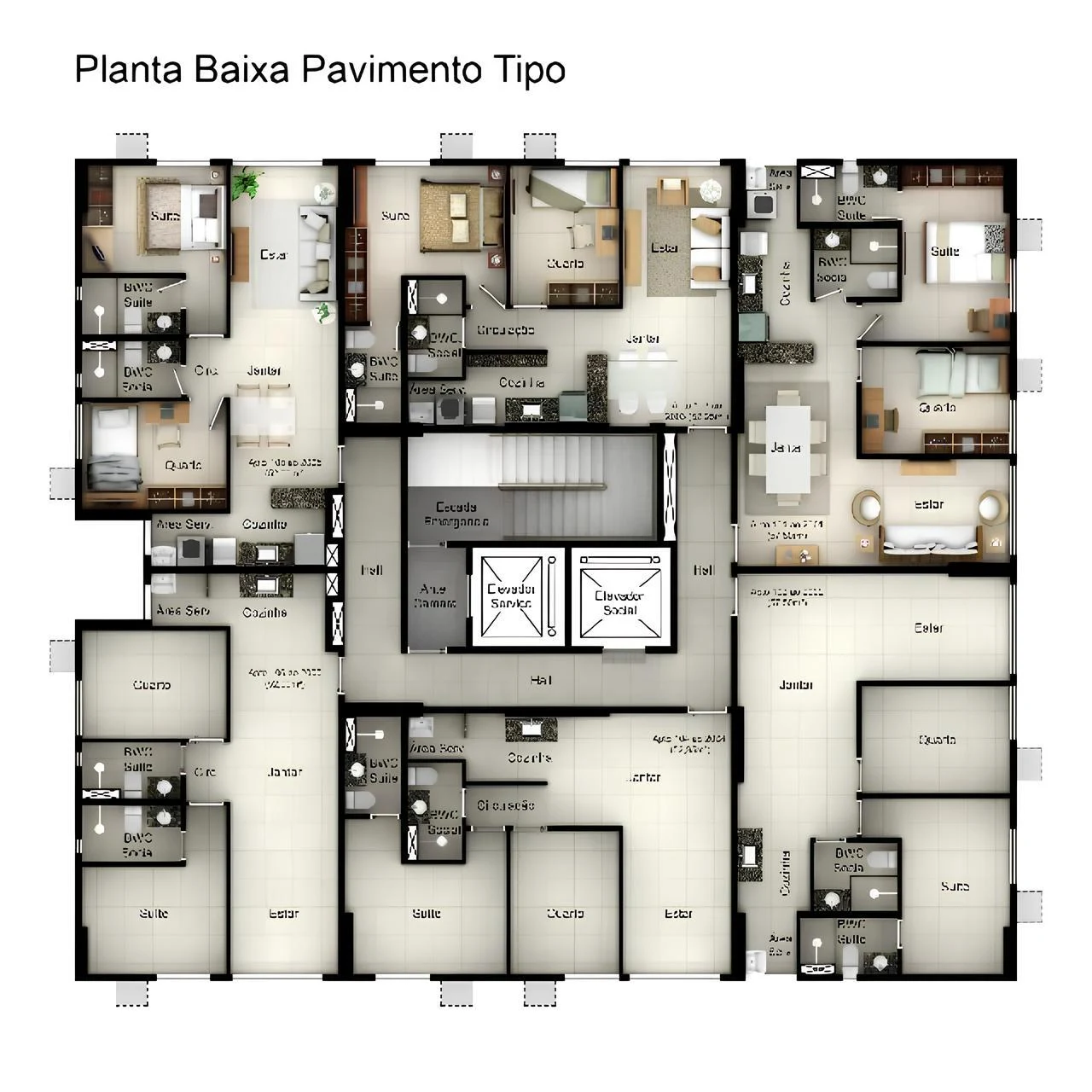Planta do empreendimento