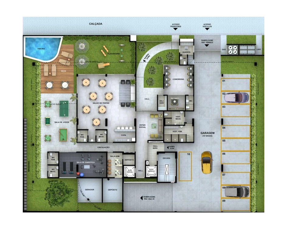 Planta do empreendimento