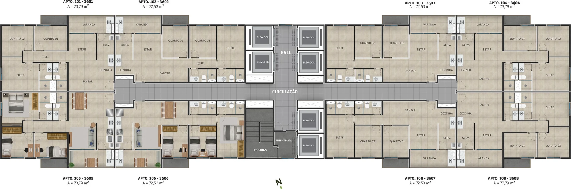 Planta do empreendimento