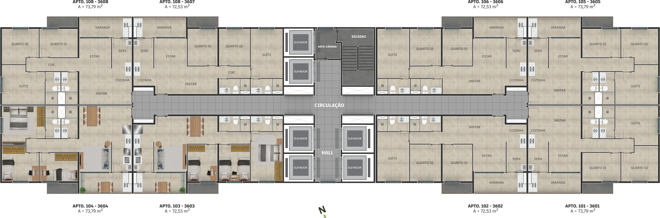 Planta do empreendimento