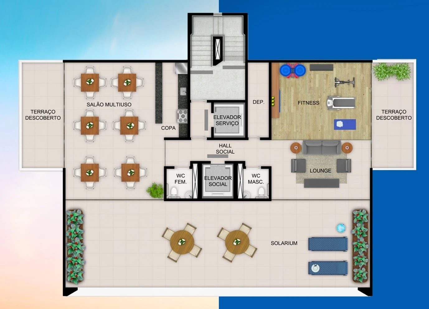 Planta do empreendimento