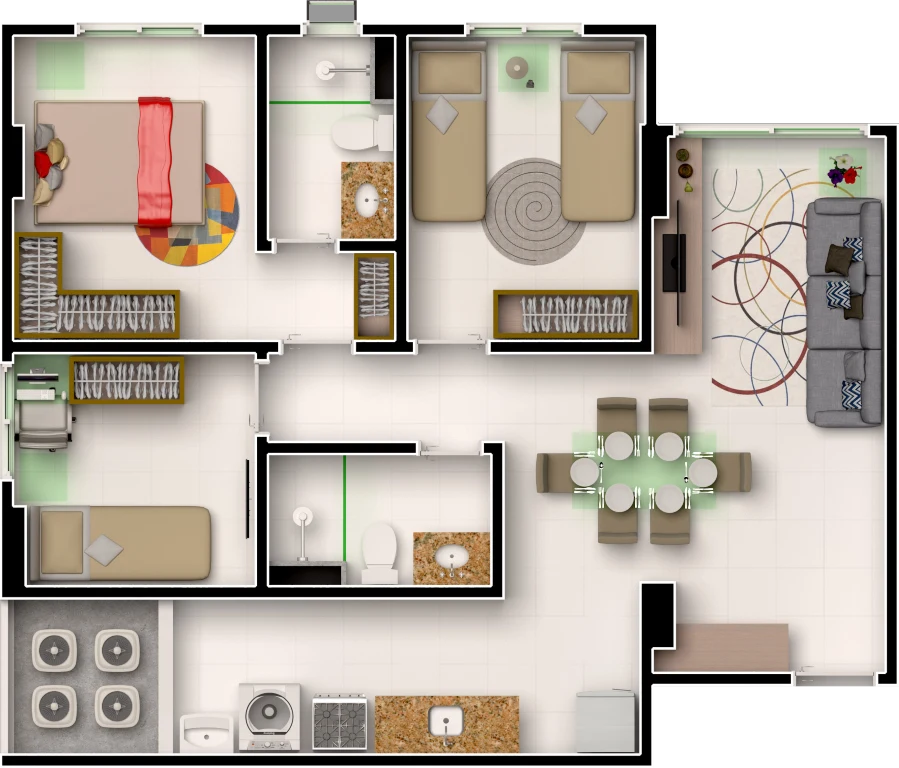 Planta do empreendimento