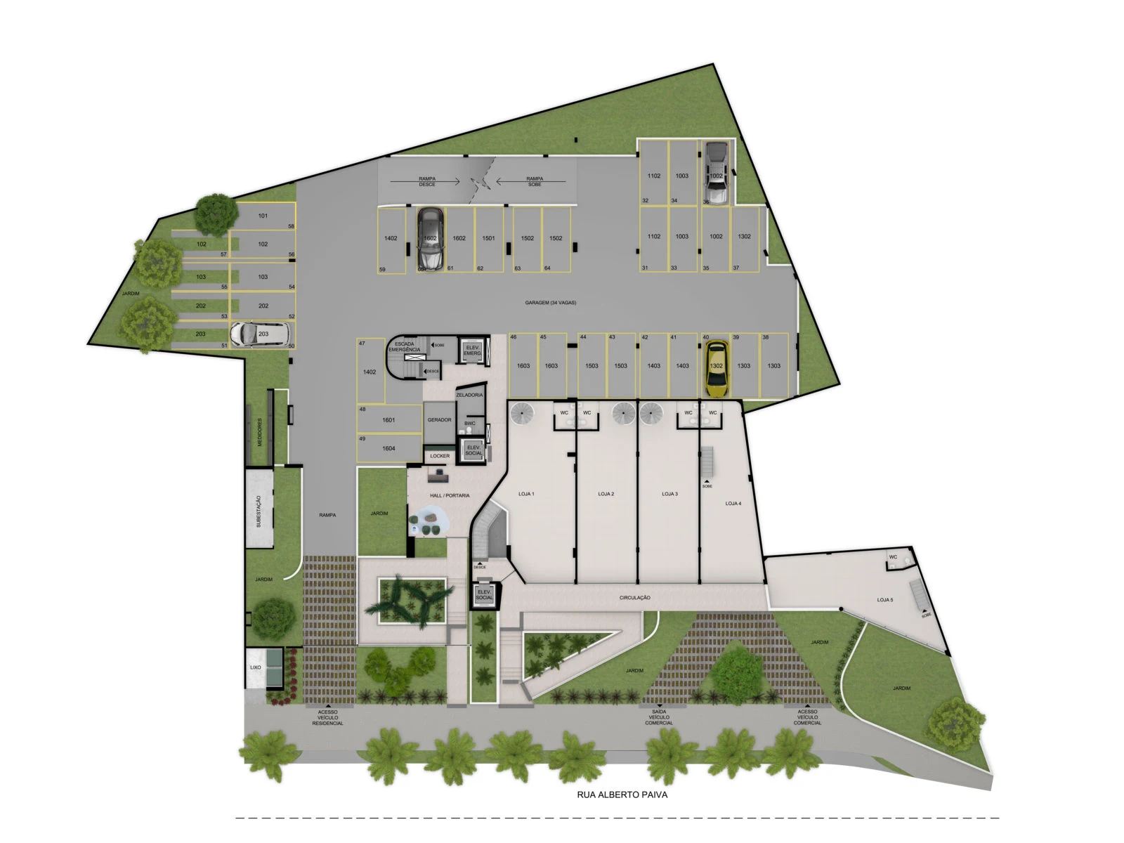 Planta do empreendimento