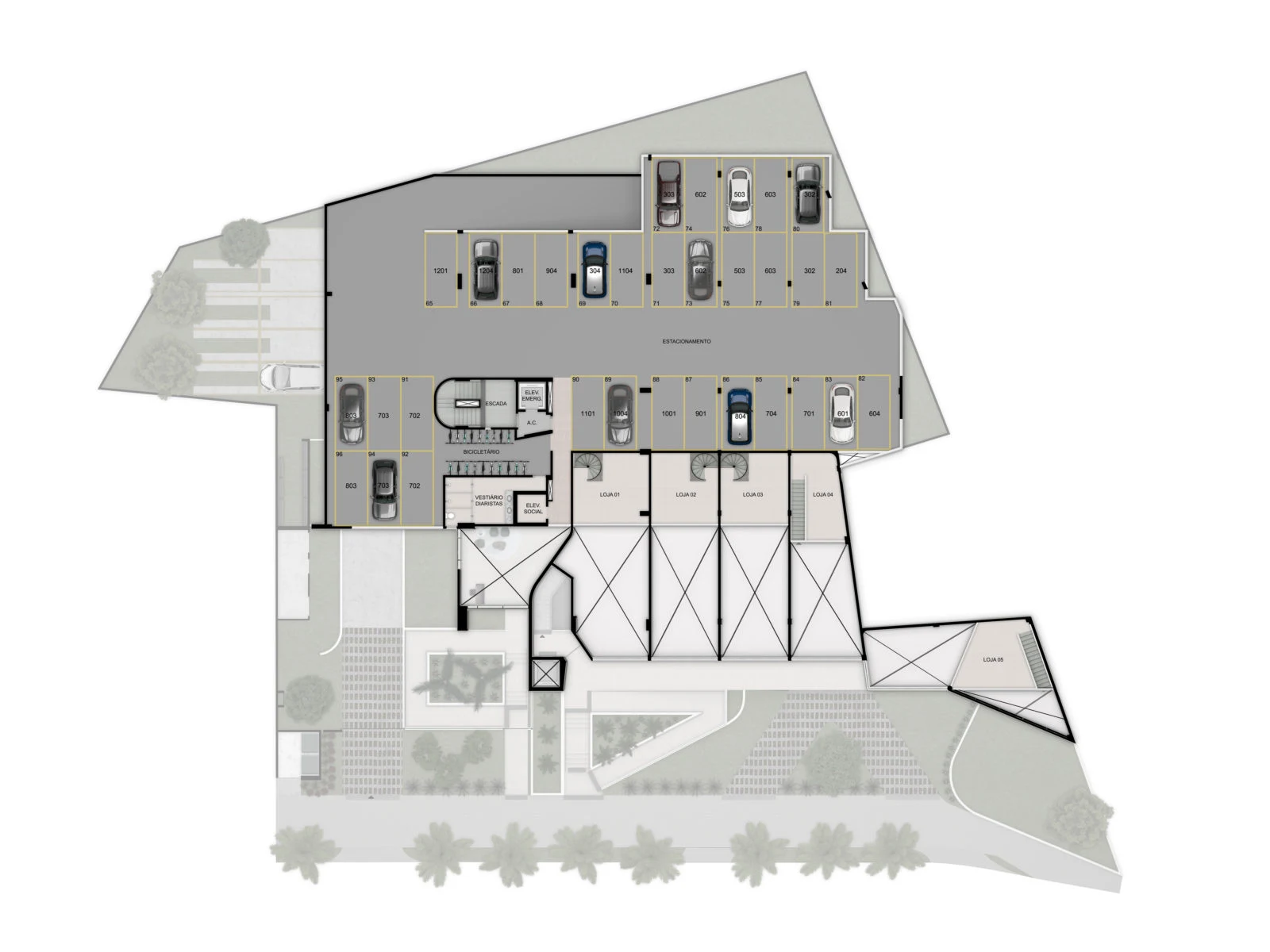 Planta do empreendimento