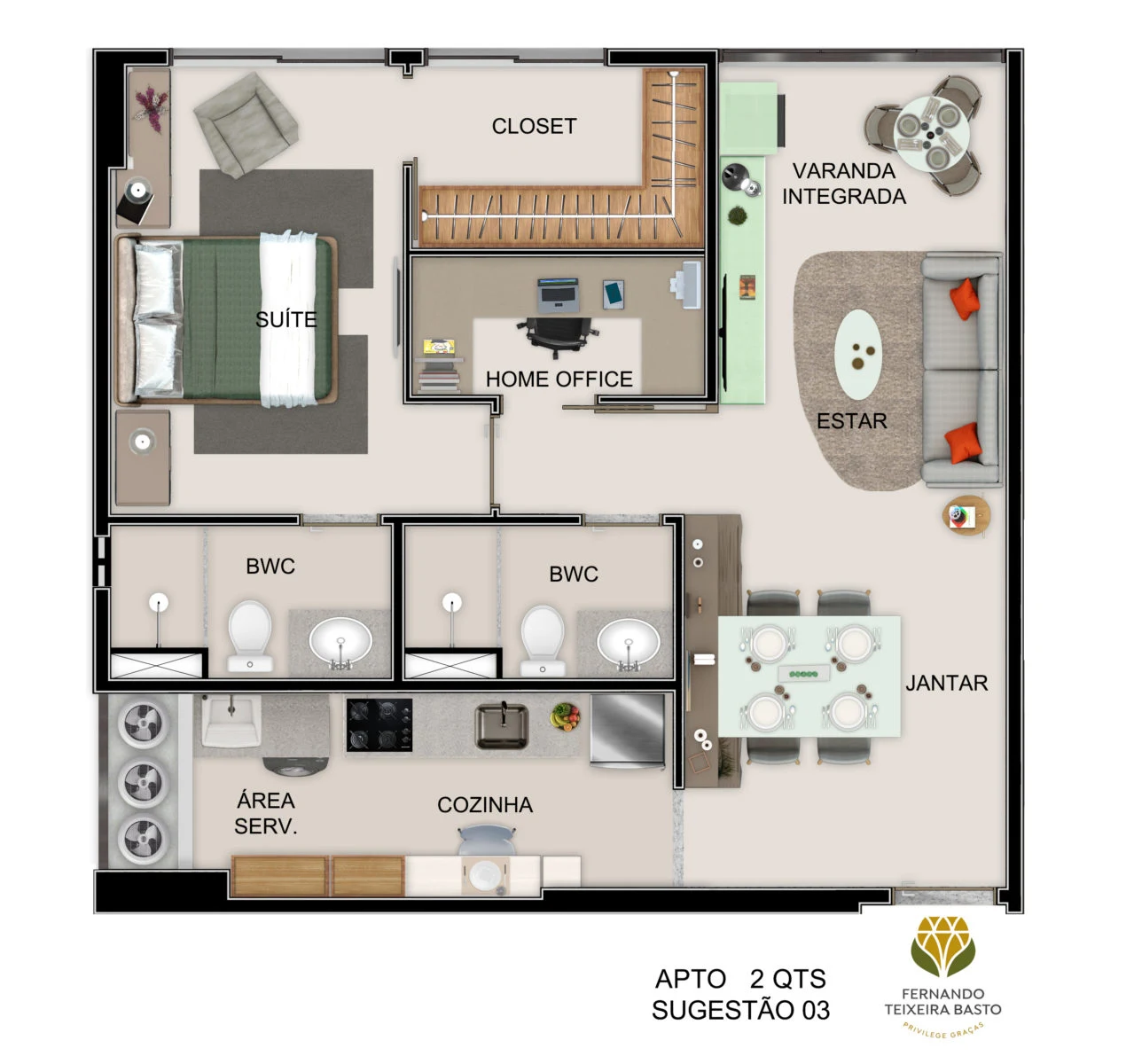 Planta do empreendimento