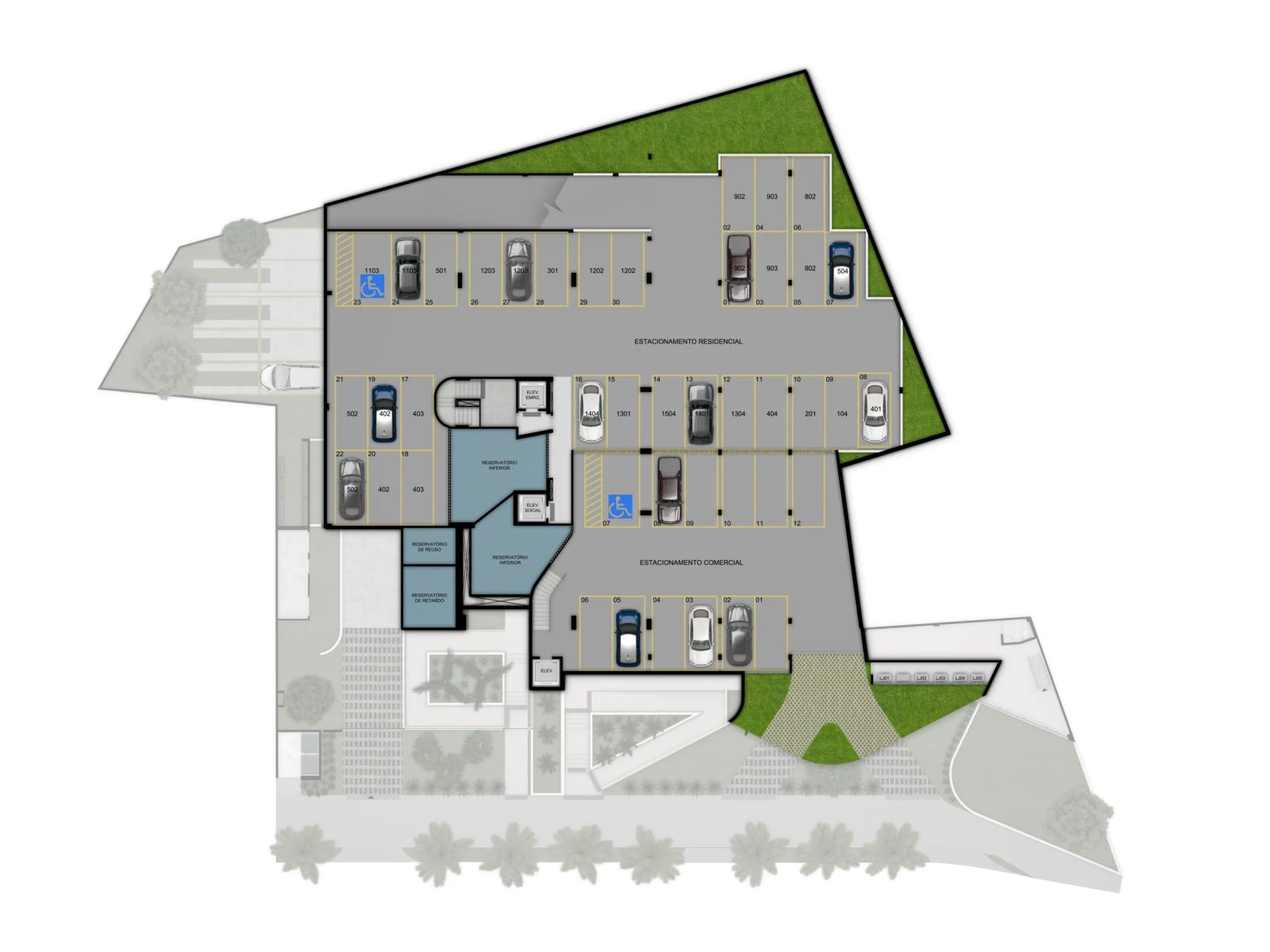 Planta do empreendimento