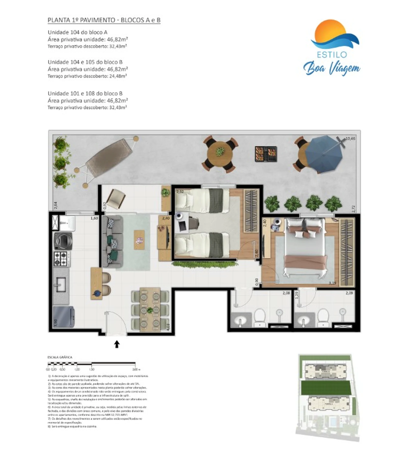 Planta do empreendimento