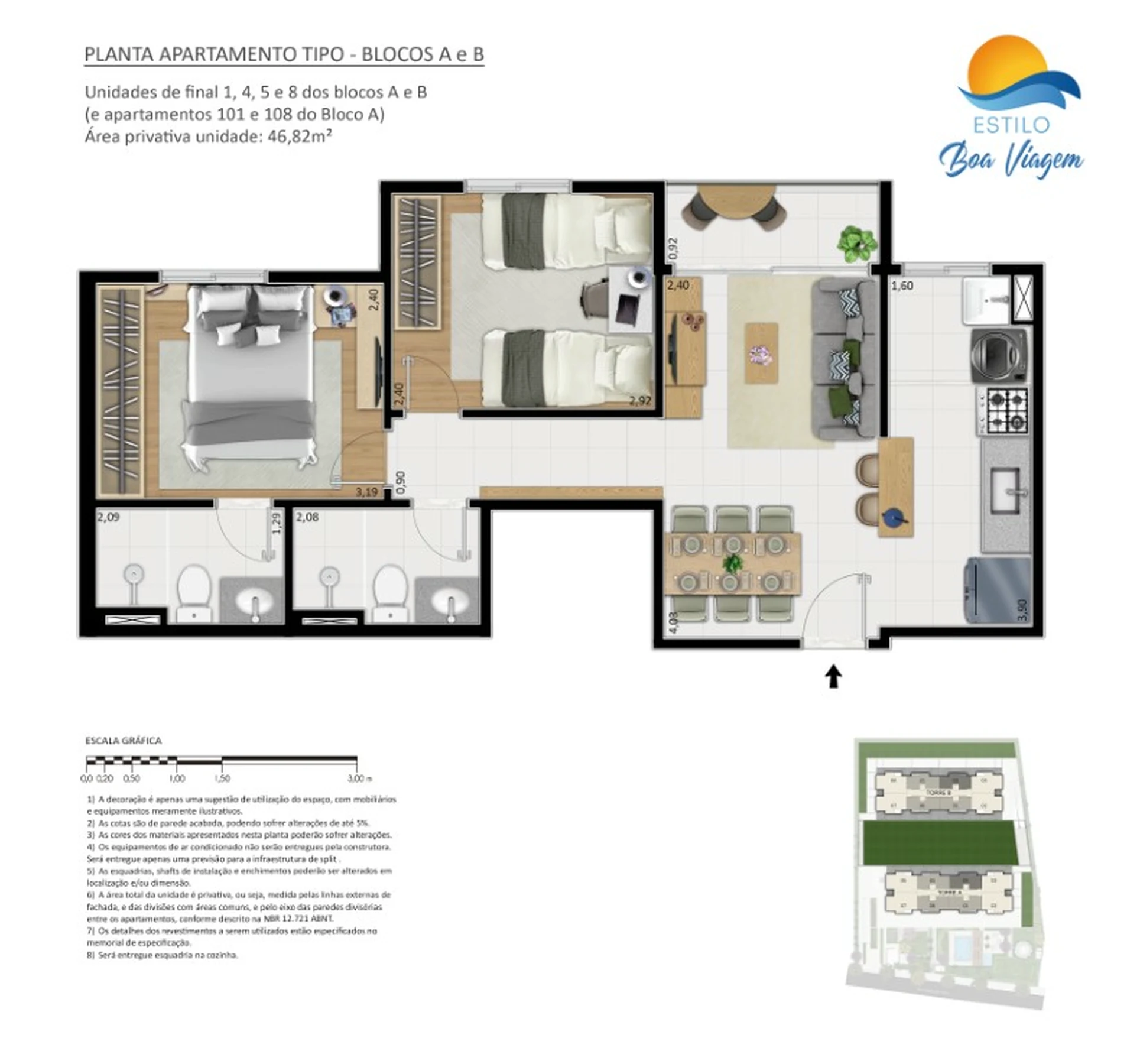 Planta do empreendimento