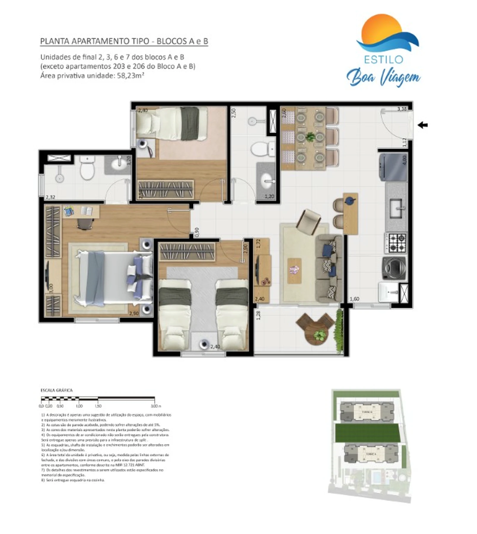 Planta do empreendimento
