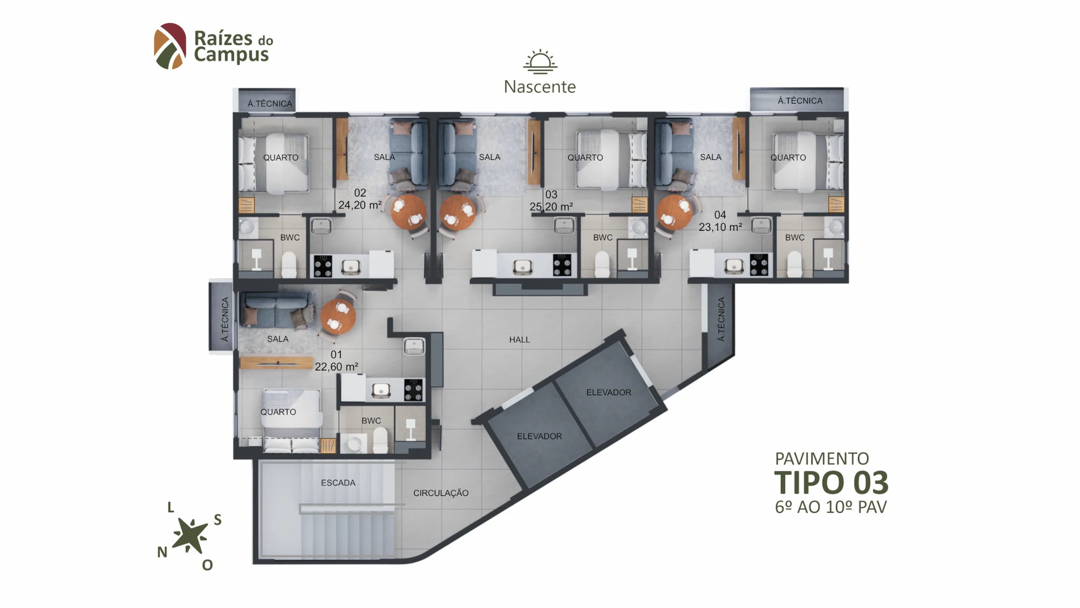 Planta do empreendimento