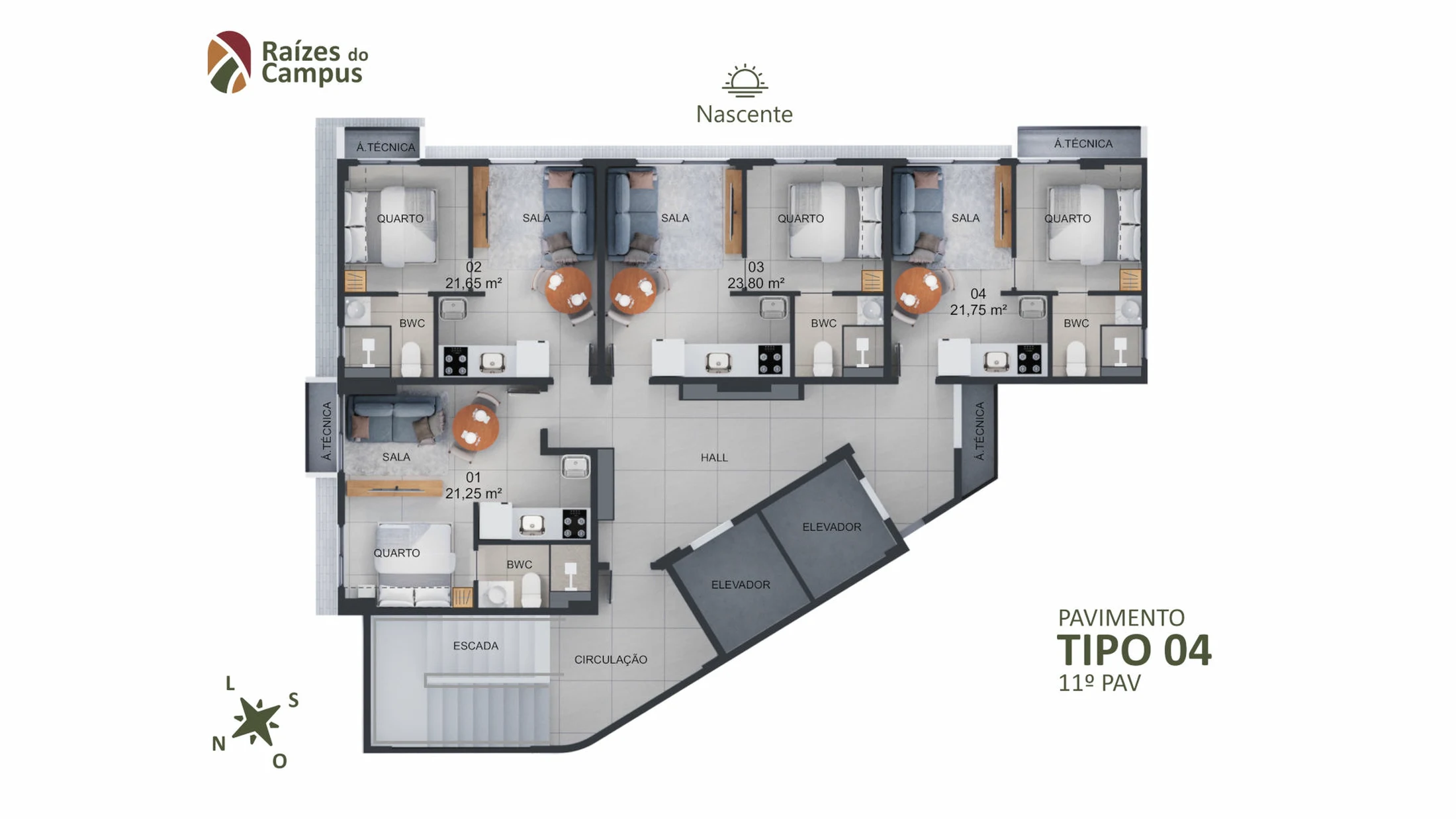 Planta do empreendimento