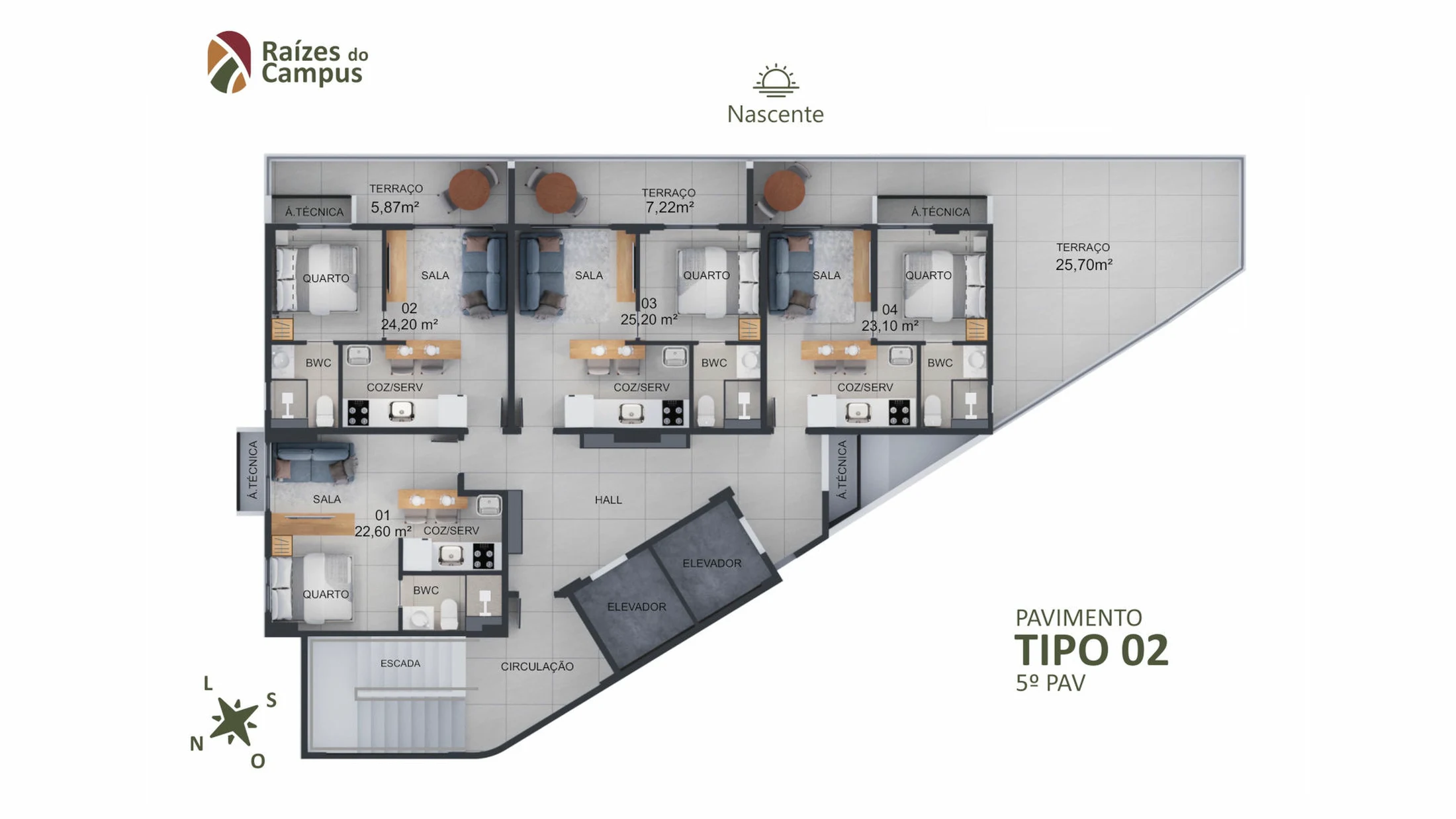Planta do empreendimento