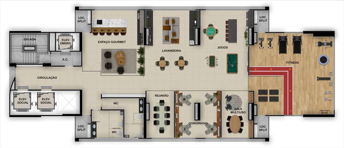 Planta do empreendimento