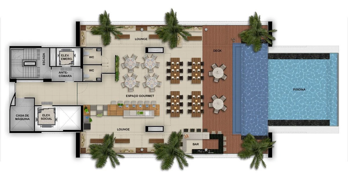 Planta do empreendimento