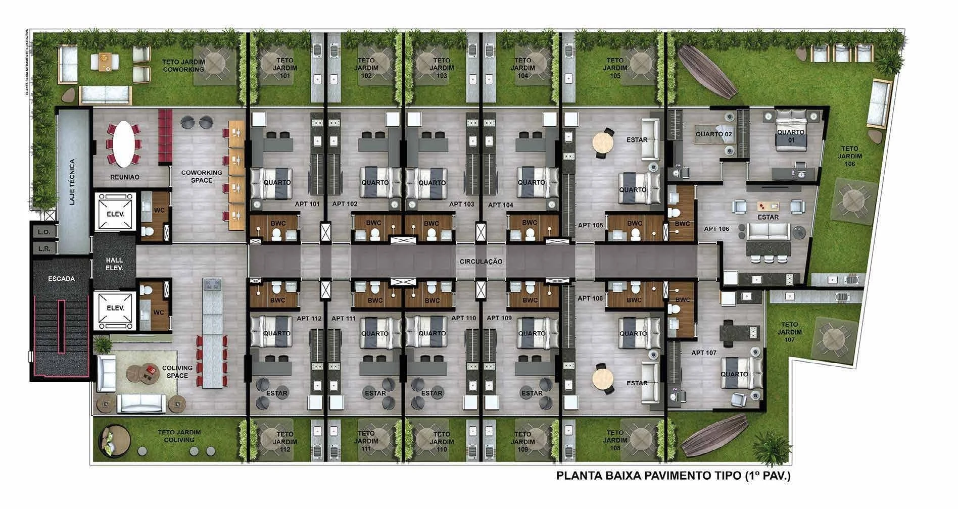 Planta do empreendimento