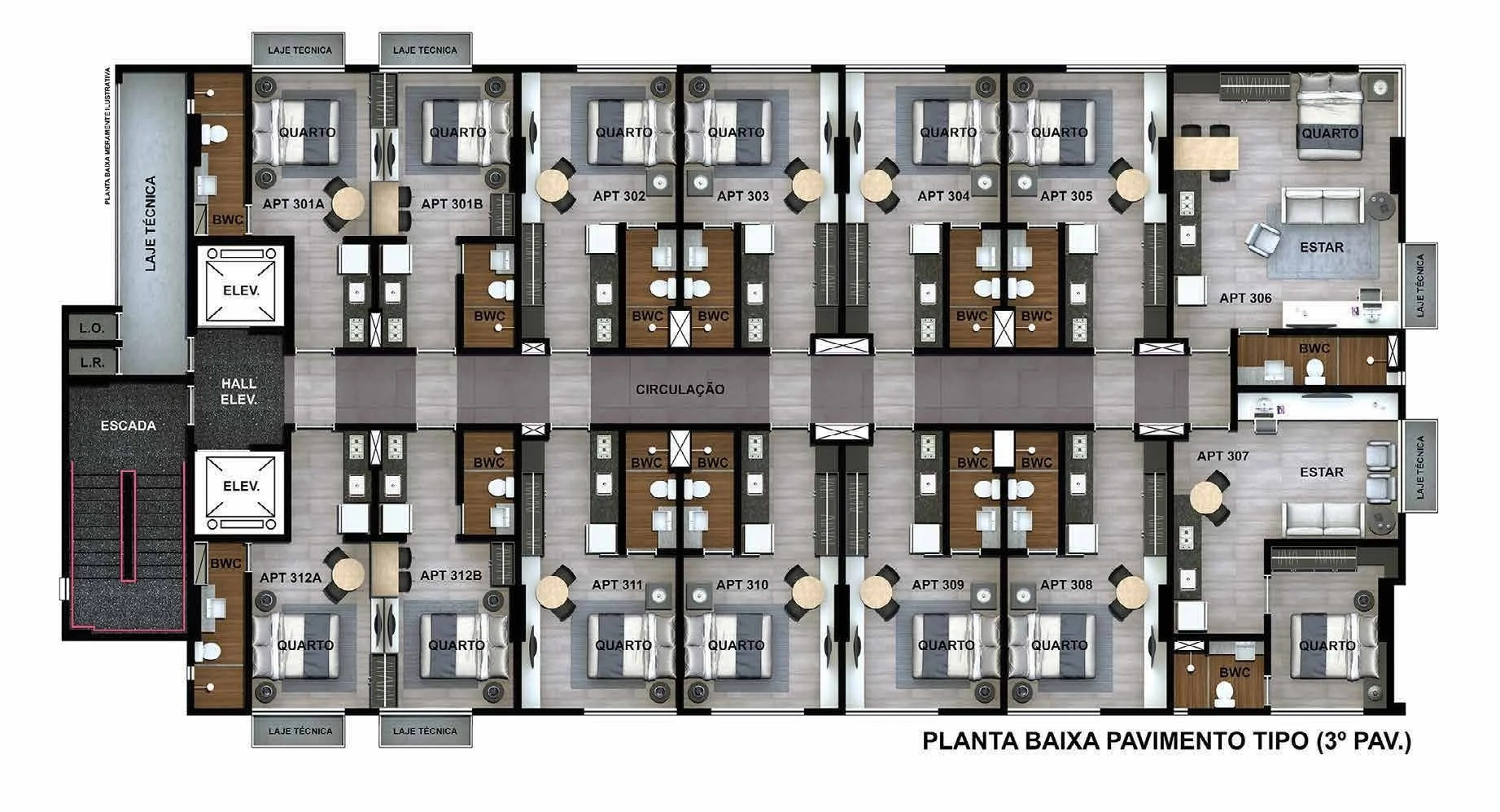Planta do empreendimento